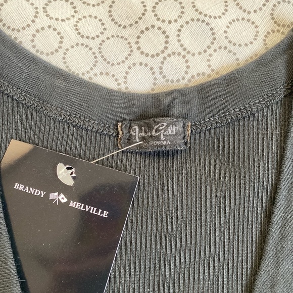 SOLD Brandy Melville Black Connor Tank - Picture 3 of 4